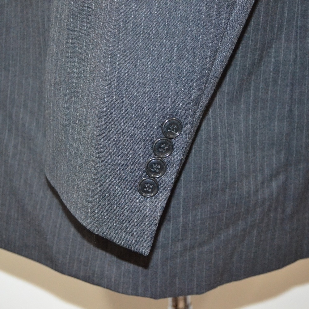 Tailors Row 48L Sport Coat Blazer Suit Jacket - Picture 4 of 8
